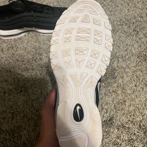 Brand new Nike Airmax 97, Black & White. Men’s Size 12- Worn once.